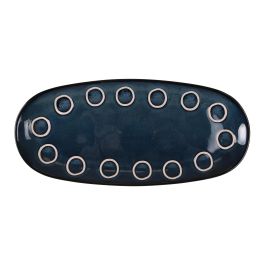 Bandeja Oval Azul Almudena 33x14.8 cm Inde (12 Unidades) Bandeja Oval Azul Almudena 33x14.8 cm Inde (12 Unidades)