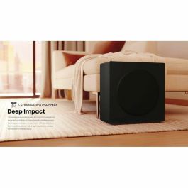 Hisense HS3100 Barra de Sonido 3.1 Canales 480W con Subwoofer Inalámbrico Activo, DTS Virtual:X y Dolby Digital Negro
