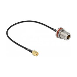 DeLOCK Cable de Antena RP-SMA Macho a N Hembra RG-174 30 cm (0.3 m) - Negro, 50 Ω Precio: 10.9747. SKU: B1ANV6MA6R