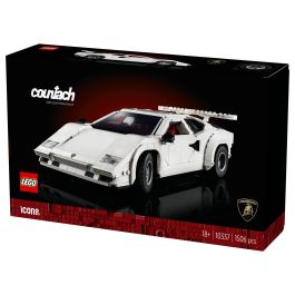 LEGO Icons Lamborghini Countach 5000 Quattrovalvole 10318 - Juego de Construcción de 1506 Piezas para Adultos