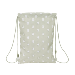 Bolsa Mochila con Cuerdas Miffy Niebla Gris 26 x 34 x 1 cm