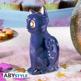 Abystyle Tetera Sailor Moon de cerámica, capacidad 1000 ml, taza con Luna la gata, no apta microondas