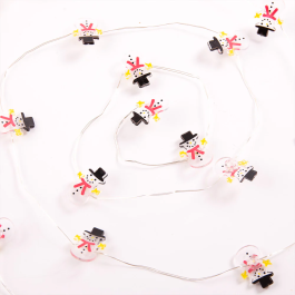 Guirnalda LED Interior 2M HO-XMAS-039-IP20-2M-WW Luz Cálida para Decoración