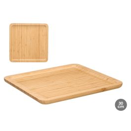 Kinvara Bandeja Cuadrada de Bambú 30x30 cm - Bandeja de Servir Natural No Apto Lavavajillas (12 Unidades) Precio: 61.49999966. SKU: B1G7WV48E7