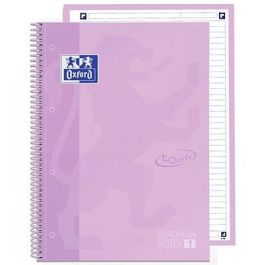 Oxford Cuaderno Touch Europeanbook 1 Write&Erase 80H A4+ 1 Línea Microperforado T-Extradura Pack 5 Ud Lavanda Pastel Precio: 20.50000029. SKU: S8414397