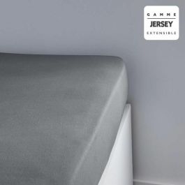 Today TOD3574643508041 Sábana Bajera Ajustable Hoy Esencial 100% Algodón Jersey 160x200+25 cm Gris Acero Today TOD3574643508041 Sábana Bajera Ajustable Hoy Esencial 100% Algodón Jersey 160x200+25 cm Gris Acero