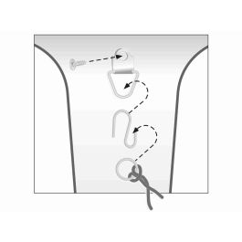 Red de seguridad Trixie Negro 120 × 100 CM