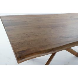 DKD Home Decor Mesa Comedor Colonial Natural 86 x 76 x 180 cm
