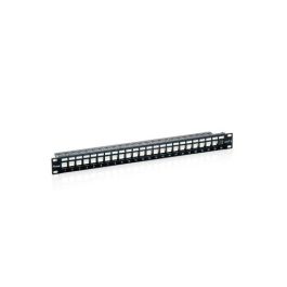 Equip Patch Panel Cat.6 24 Puertos, Montaje a Presión, Incluye Barra de Soporte y Cable de Conexión a Tierra, 19" 1U, Negro Precio: 17.5000001. SKU: B1HNN75M3Q