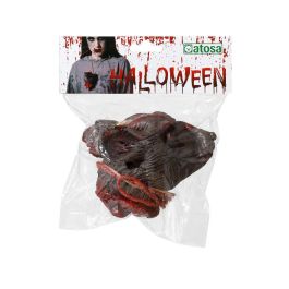 Collar Terrorífico con Cabeza de Roedor Ensangrentada 47 cm para Disfraces de Halloween