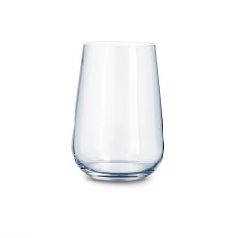 Bohemia Vasos Altos Cristalin Belia, Caja de 6 Unidades, 47 cL, Vidrio Transparente, Borde Fino, Apto Lavavajillas
