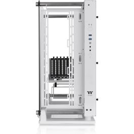 Thermaltake Core P3 TG Pro Caja PC Midi Tower Blanca, Soporta Ventiladores 120/140mm, Discos 2.5/3.5", Fuente PS2
