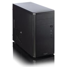 Fractal Design Core 1100 Caja PC Mini Torre Negra compatible Micro ATX/Mini ITX, ventilador 120mm, USB 2.0/3.0, GPU 350mm