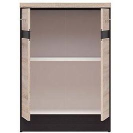 JUNONA JUNONAMB2P60CH Gabinete bajo de Cocina de 60 cm con 2 puertas, incluyendo Totada de trabajo, acabado Chene Sonoma.