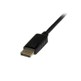 Adaptador DisplayPort a DVI Startech DP2DVIMM3BS Negro 90 cm
