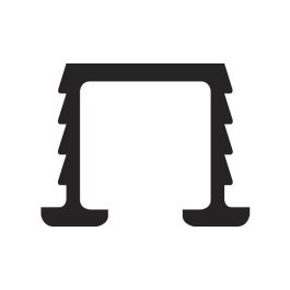 TERNO Guia Superior Aluminio Plata Leader10 3M para Sistema Leader 10Kgs Precio: 20.89000023. SKU: B1C723K626