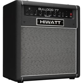 Hiwatt Amplificador Bajo Combo Bulldog 1X12" - 100W, Altavoz Octapulse Sonic Gold, EQ 4 bandas, Entradas Jack y Auxiliar