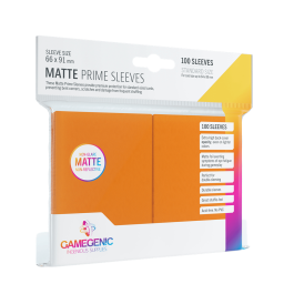 Pack Matte Prime Sleeves Orange (100) Precio: 7.49999987. SKU: B12ESMWDY3