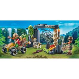 Playmobil Buscadores De Tesoros En La Jungla 71454 Aventuras con Quad y Mapa del Tesoro Set para Niños