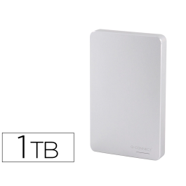 Q-connect Disco Duro Externo 2,5" 1TB USB 3.0 SATA Blanco Portátil Compacto Almacenamiento Datos Rápido Seguro Precio: 107.49999975. SKU: B1BTHN8YLS