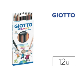 Giotto Lápices de Colores Stilnovo Tones Piel Caja 12 Colores Precio: 7.49999987. SKU: B1AF7ALXPA