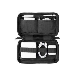 Native Union Stow Organizer V2 premium para accesorios de tecnología, bolsillo de acceso rápido, tela gris