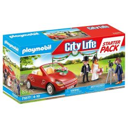 Playmobil 71077 Starter Pack Boda con Novios, Fotógrafo y Coche Descapotable, Set de Juego Temático Romántico para Niños +4 Años Precio: 20.59000009. SKU: S7186084