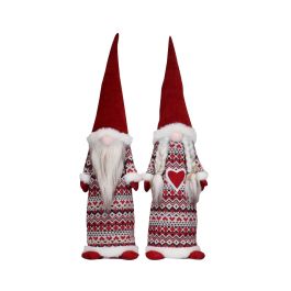 Figura Navidad Tradicional DKD Home Decor Rojo 12 x 56 x 14 cm (2 Unidades) Precio: 19.49999942. SKU: B1KJ3QVSQL
