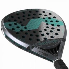 Varlion PAD BOU SUM CB 23 Pala de Pádel Bourne Summum Carbon Black 2023 Profesional Potencia Diamante Tacto Medio Azul