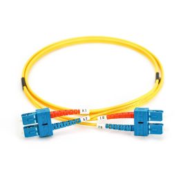 DIGITUS LWL Patchkabel SC -> SC 10.00m Singlemode Duplex OS2