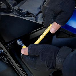 Workpro Juego de 9 Llaves Torx de Seguridad T10-T50 Acero Cromo-Vanadio Amarillas