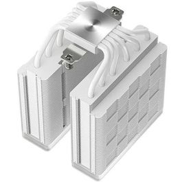 DeepCool AG620 White ARGB V2 Refrigerador de Aire para CPU, 12cm, Doble Ventilador, LGA1700/AM5, Iluminación LED