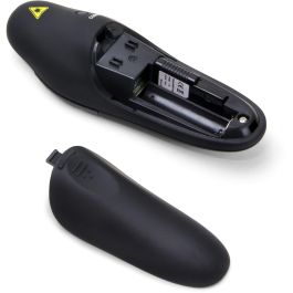 Dicota Pin Point Puntero Láser Inalámbrico para Presentaciones Ergonómico con Rango de 10 Metros y Receptor USB