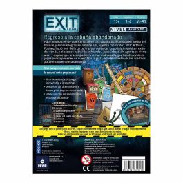 Devir Juego de Mesa Exit: Regreso a la Cabaña Abandonada - Juego de Escape Cooperativo para 1-4 Jugadores, Edad 12+