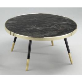 DKD Home Decor Mesa Centro Glam Negro Dorado Acero Cristal 82.5 x 40 x 82.5 cm Precio: 181.69000025. SKU: S3034289