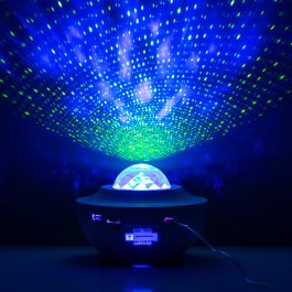 Proyector LED de Estrellas con Altavoz Sedlay InnovaGoods Proyector LED de Estrellas con Altavoz Sedlay InnovaGoods