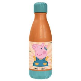 Stor Botella de Plástico Peppa Pig 560 ml - Diseño Infantil, Material PP y Silicona, Para Niños +3 Años, Agua y Zumo