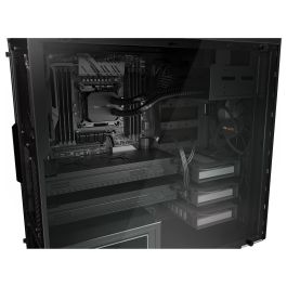 be quiet! PURE BASE 600 Window Midi Tower Negra con Ventana para PC ATX, Micro ATX, Mini-ITX, ideal para Gaming