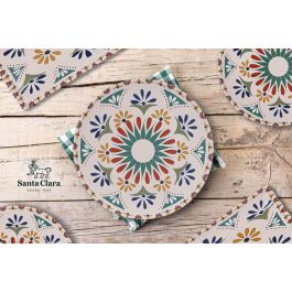 Santa Clara Plato Postre 20 cm Coimbra Mónaco Brillo Colección Barx