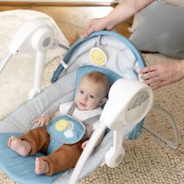 Ity by INGENUITY Columpio portátil Sun Valley Canopy - Toldo, 2 juguetes, asiento reclinable de 2 posiciones - Unisex - 0-9 meses - Gris Ity by INGENUITY Columpio portátil Sun Valley Canopy - Toldo, 2 juguetes, asiento reclinable de 2 posiciones - Unisex - 0-9 meses - Gris