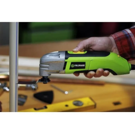 Fieldmann FDB 200301-E Herramienta Multifunción 300W Velocidad Variable 11 Accesorios Incluidos