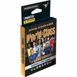Panini PAN8051708010909 Blíster con 7 Bolsillos de Pegatinas FIFA World Class 2024 - Incluye 35 Pegatinas