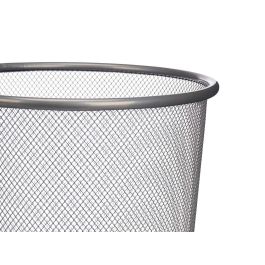 Papelera Rejilla 24 cm Plata - Pincello (12 Unidades) Papelera Rejilla 24 cm Plata - Pincello (12 Unidades)