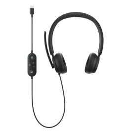 Microsoft Auriculares USB-C Modern, Certificado para Microsoft Teams, Micrófono con Reducción de Ruido, USB-C, 1.8m
