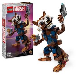 LEGO 76282 Marvel Rocket y Baby Groot, Juguete Guardianes de la Galaxia, Minifigura de superhéroe para niños Precio: 64.79000055. SKU: B1HLFVBWW8