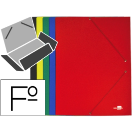 Liderpapel Carpeta Gomas Tres Solapas Cartón Plastificado Folio Colores Surtidos Precio: 1.68999974. SKU: B1CCPDK2W3