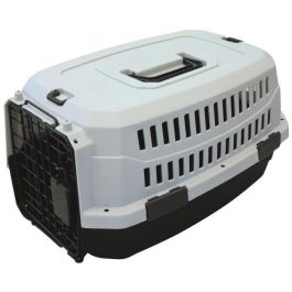 M-PETS Estuche de transporte Viaggio Carrier S - 58,4x38,7x33cm - Negro y gris - Para perros y gatos M-PETS Estuche de transporte Viaggio Carrier S - 58,4x38,7x33cm - Negro y gris - Para perros y gatos