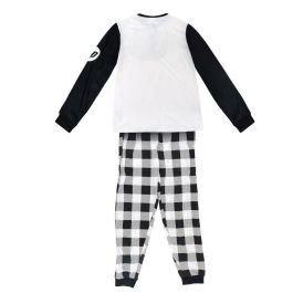 Cerdá Pijama Largo Single Jersey Real Madrid S Adulto Blanco