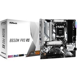 ASRock B650M Pro RS Placa Base mATX AM5 (Ryzen 5/7) HDMI/DisplayPort, DDR5, SATA III, USB 3.2 Gen2 Precio: 158.50000056. SKU: B193DKGXGF