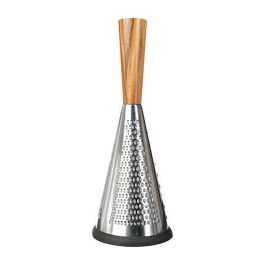 Basic & Co Rallador con agarrador de madera acacia y acero inoxidable 25.2x11cm Precio: 7.58999967. SKU: S7910444